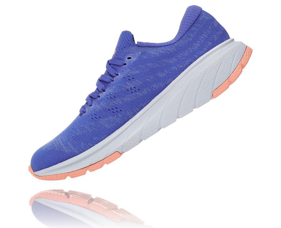 Tenis Corrida Hoka One One Feminino Azuis - Cavu 3 - 075-NYFOZA